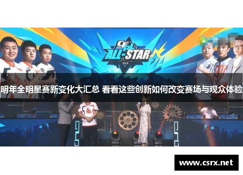 明年全明星赛新变化大汇总 看看这些创新如何改变赛场与观众体验